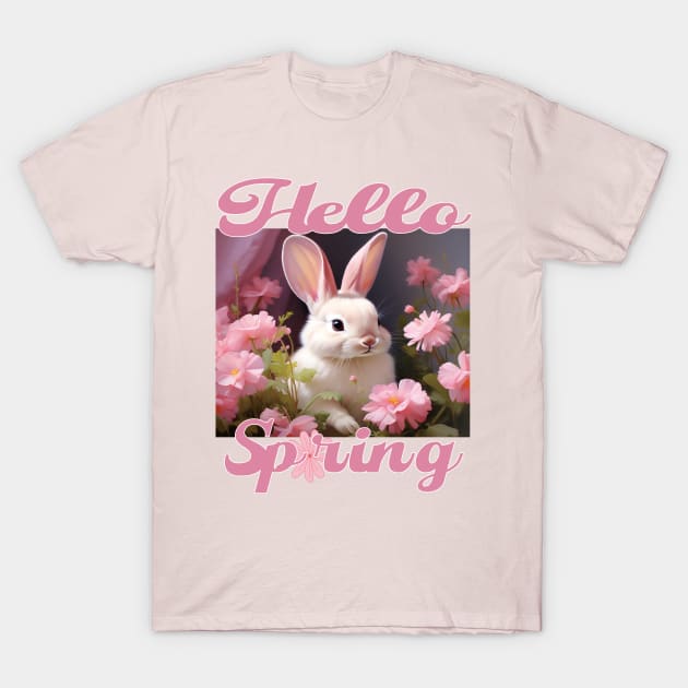 Hello Spring T-Shirt by EunsooLee